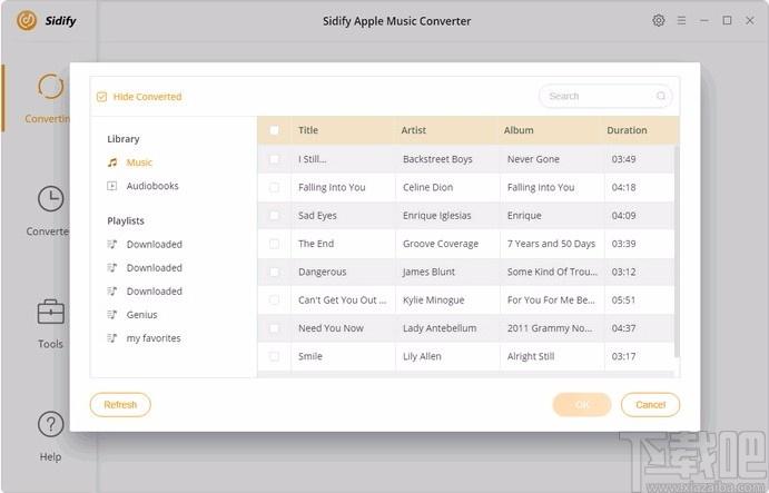 Sidify Apple Music Converter下载,苹果音乐转换软件,音频转换