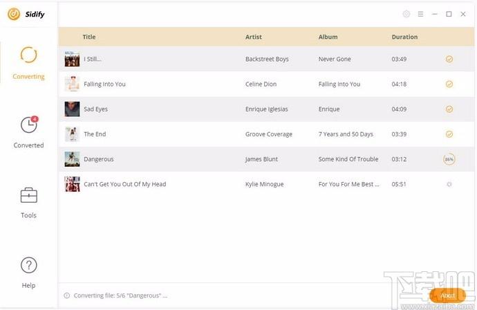Sidify Apple Music Converter下载,苹果音乐转换软件,音频转换